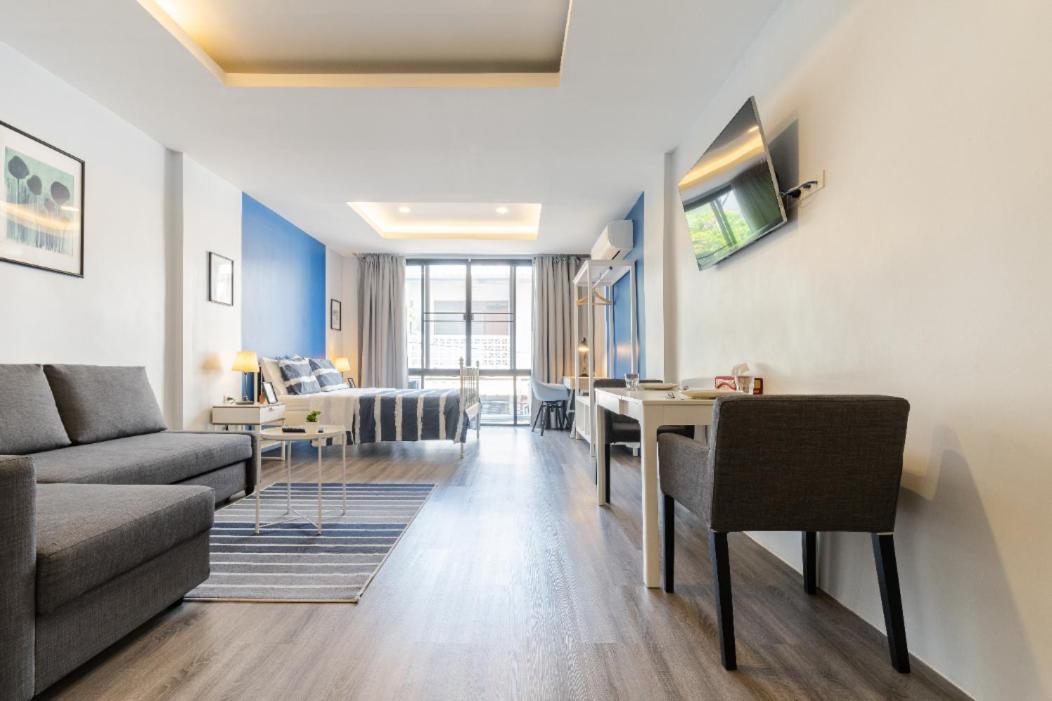 Cozy Studio 1 In Sathorn, Bts Saint Louis Bangkok Buitenkant foto